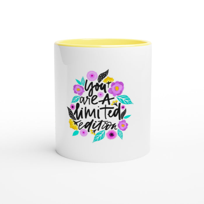 White Ceramic Mug with Color Inside | ShopsShop